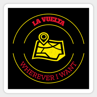 La Vuelta Wherever I Want, Cyclist Sticker